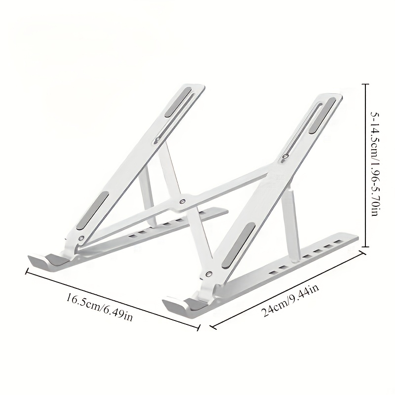 Cooling Stand Tablet - Laptop Stand, Adjustable Foldable Notebook Riser,