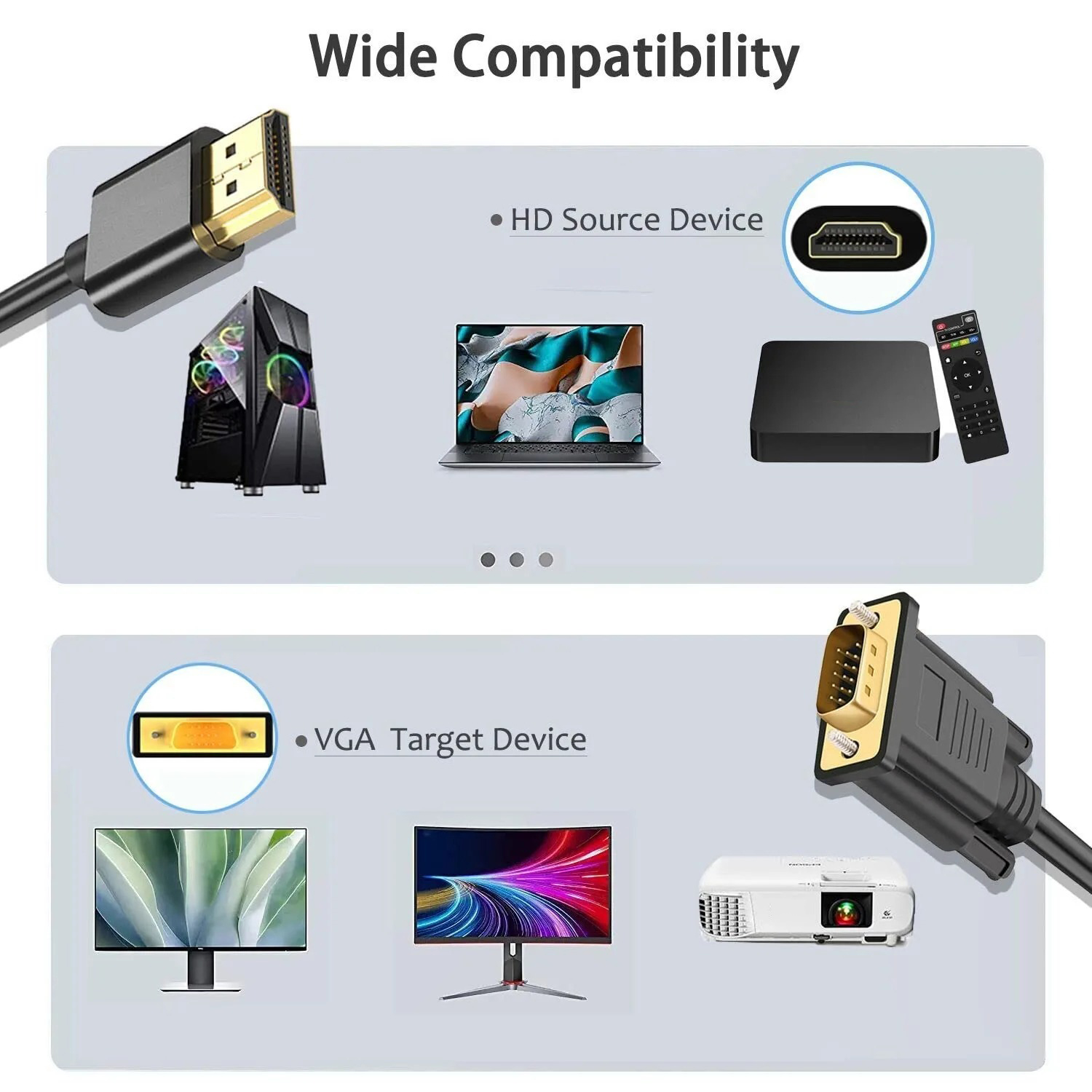 For HDMI to VGA Support Comput - đánh giá và giá Tablet Lap Desk