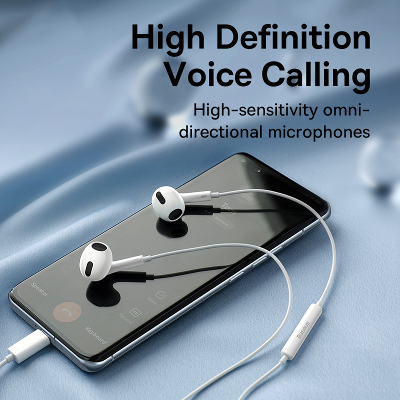 Baseus C17 Wired Earphone Type - đánh giá và giá Wired Earphone Lightning