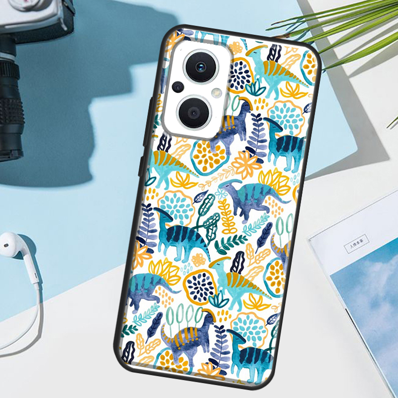 Cute Dino Dinosaur Case For OP - đánh giá và giá Oppo Reno 12