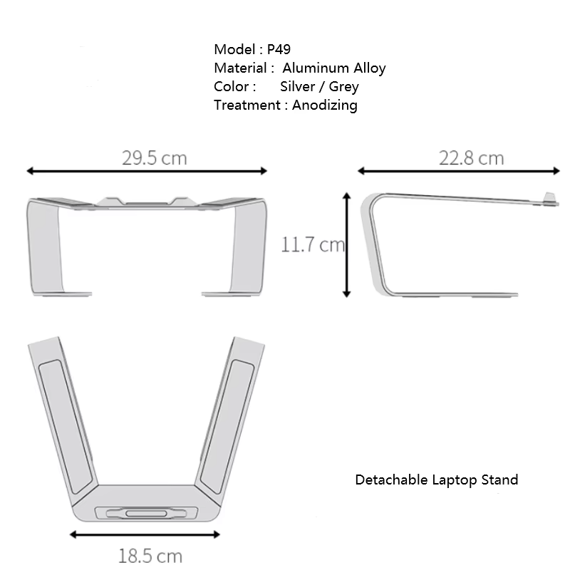 Adjustable Height Aluminum Gam - đánh giá và giá Cooling Stand Tablet