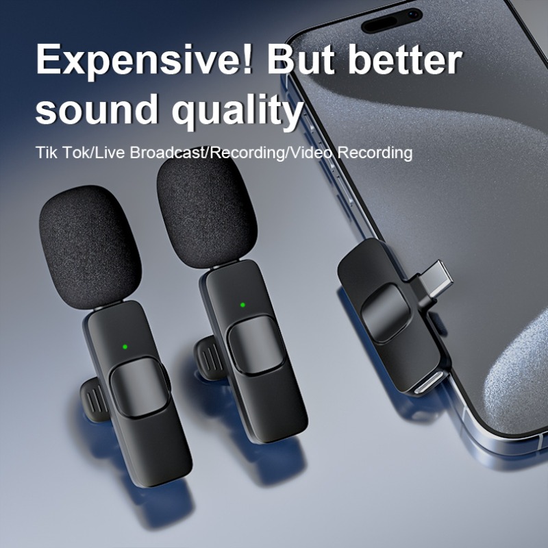 Wireless Lavalier Microphone 2 - đánh giá và giá Android Tablet Gaming Accessories