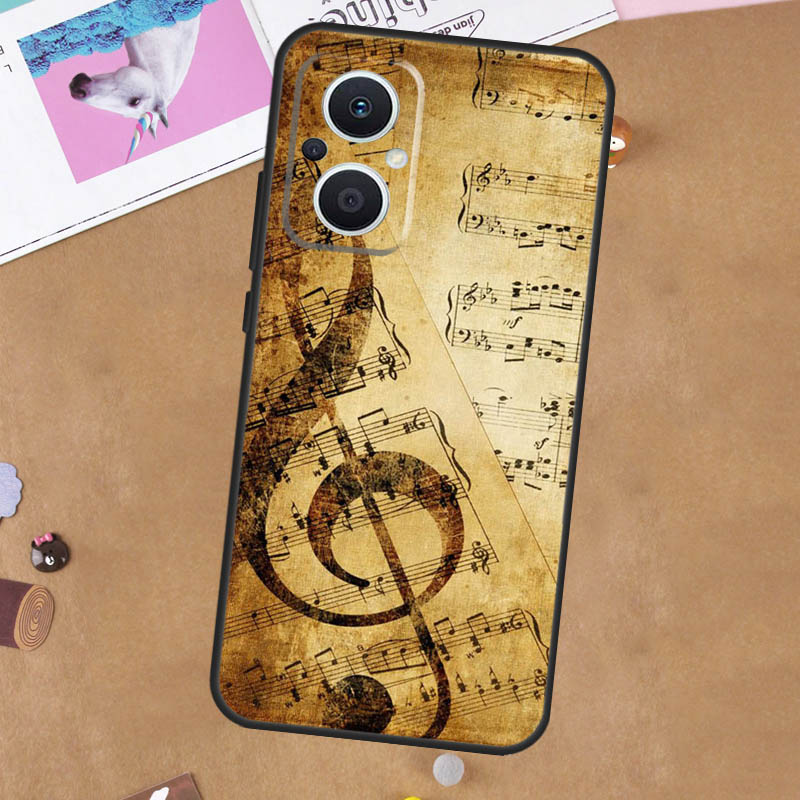 Music Note Symbol Piano Case F - đánh giá và giá Oppo Reno 12