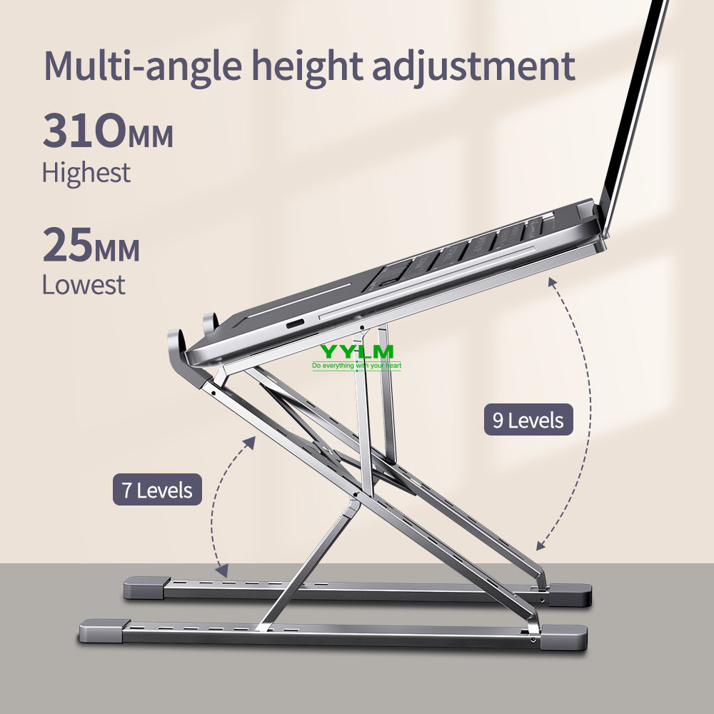 Giá đỡ laptop YYLM N8 bằng nhô - đánh giá và giá Cooling Stand Tablet
