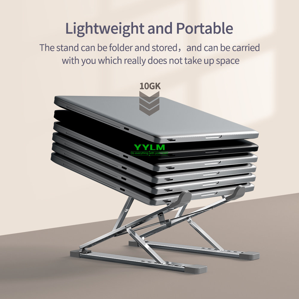 Giá đỡ laptop YYLM N8 bằng nhô - đánh giá và giá Cooling Stand Tablet